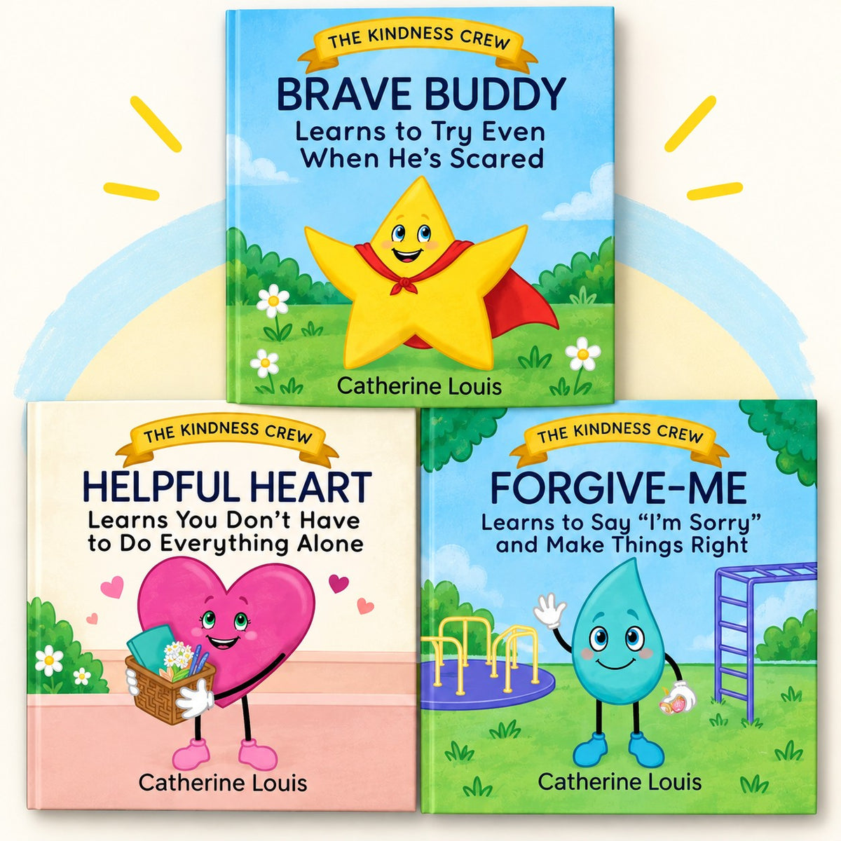 Brave Buddy, Helpful Heart and Forgive-Me Bundle